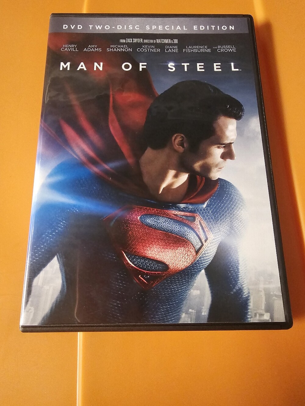 MAN OF STEEL (2013) — 2-Disc Special Edition DVD | Superman | Henry Cavill